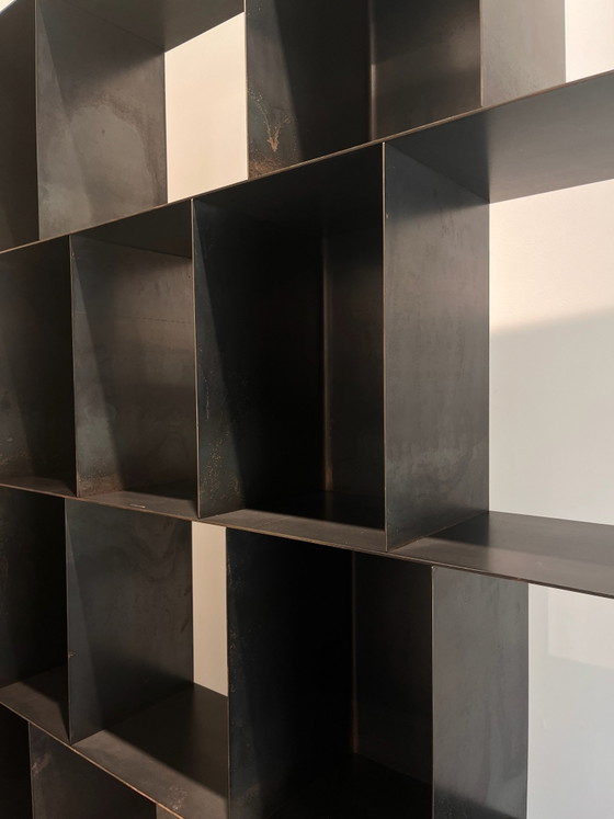 Étagères murales modulaires Franck Robichez, Métal, Noir (photo 5 sur 7)