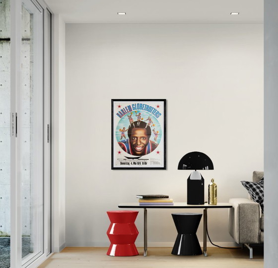 Image 1 of 🏀 Harlem Globetrotters – 1978 – Poster originale A1 | 84,1 × 59,4 cm | Germania Ovest