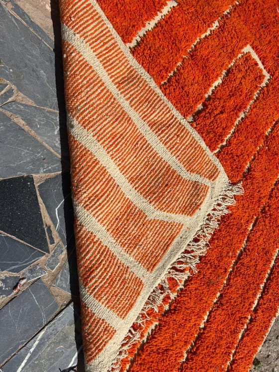 Image 1 of Oranger Berberteppich 200 cm x 300 cm