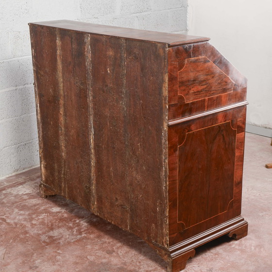 Early 19th Century Secretaire with Hidden Compartments – Desk, Wood, Klassiek (photo 23 of 26)