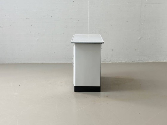 Image 1 of Metal sideboard / kitchen cabinet in industrial style, 1950s