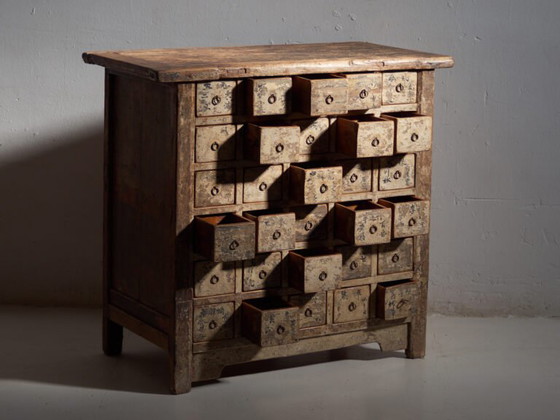 Ancienne armoire d'apothicaire chinoise – Chine, circa 1910 – Commodes (photo 7 of 40)