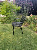 6x chaise de jardin Zuiver Vondel noire