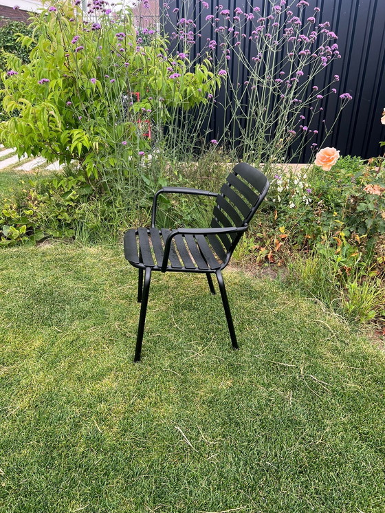 Image 1 of 6x sedia da giardino Zuiver Vondel nera