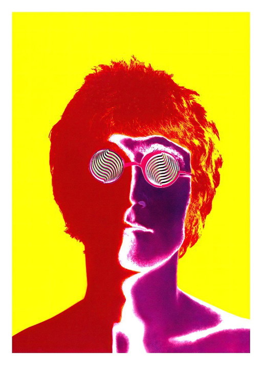 John Lennon - The Beatles - foto de R. Avedon para 'Look Magazine' 1967 - Póster 70x100 cm