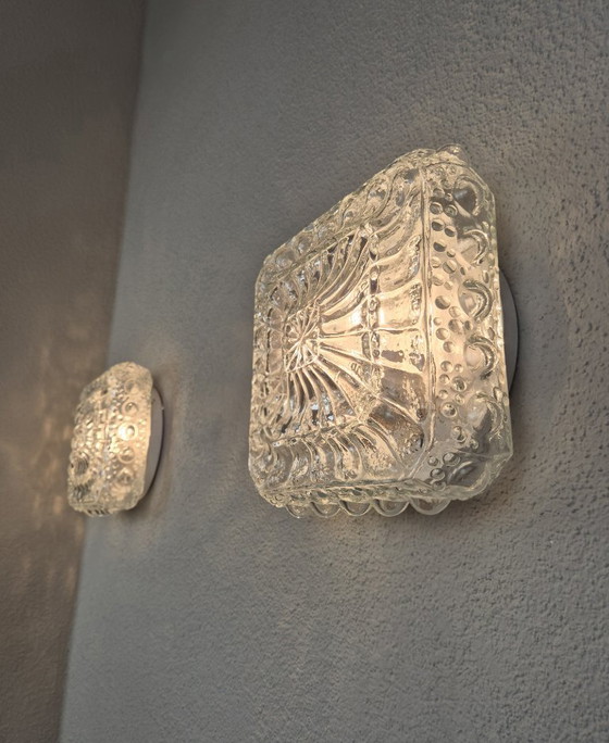 Plafoniera Vintage RZB 32215 | Design Tedesco | 2x E27 | 28 cm – Plafoniere, Vetro, Metallo (photo 6 of 21)
