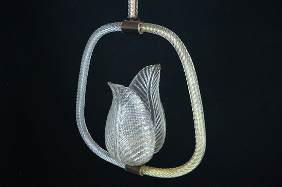 Image 1 of Araña de cristal de Murano Ercole Barovier. Italia años 40