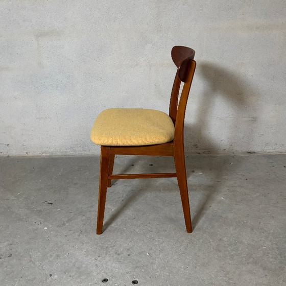 Image 1 of 6 sedie da pranzo Farstrup modello 210 - Danimarca