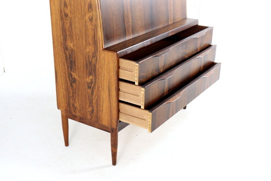 Image 1 of Erling Torvits voor Klim møbelfabrik vintage palissander secretaire bureau Deens