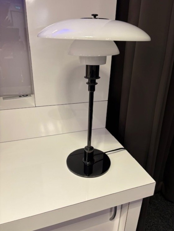 Image 1 of 1x lampada da tavolo Louis Poulsen 3/2 nera metallizzata