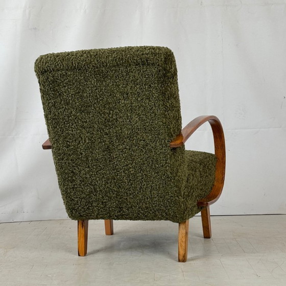 Image 1 of Fully Restored Jindřich Halabala H-410 Armchair for UP Závody, 1930s