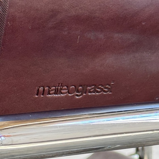 Image 1 of MG5 Leather Chair by Matteo Grassi, 1970