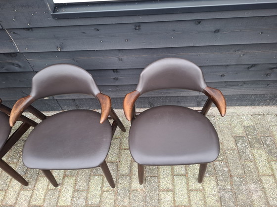 Image 1 of 4 sedie Tijsseling in corno di mucca