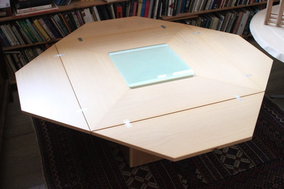 Image 1 of Tavolino trasformabile "cirkante" di Bob & Dries Vanden Berghe per Vanden Berghe Pauvers, Belgio 1970