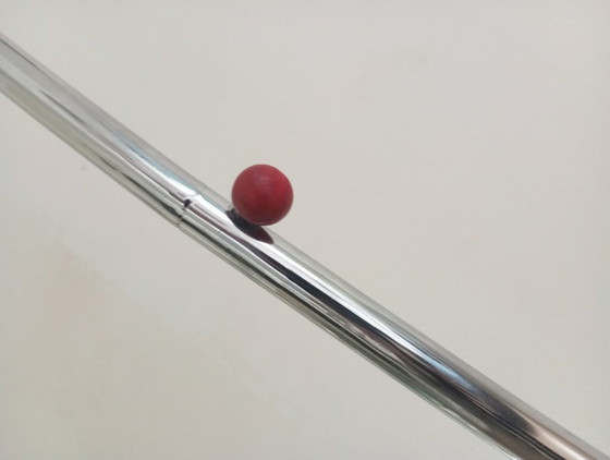 Image 1 of Ruimtetijdperk/pop-art/postmoderne spoetnik-design staande kapstok jaren 80