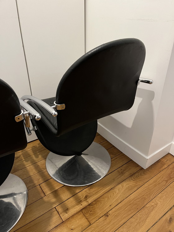 Image 1 of 4 chaises Verner Panton système 1-2-3 vers 1970