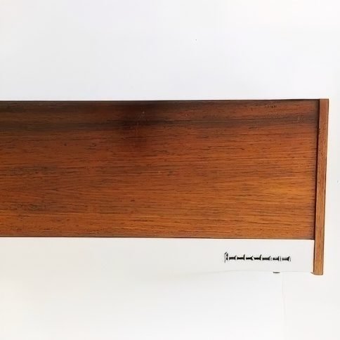 Receptor estéreo vintage de mediados de siglo Aristona SA5910 Philips 22RH781 de teca, década de 1970.