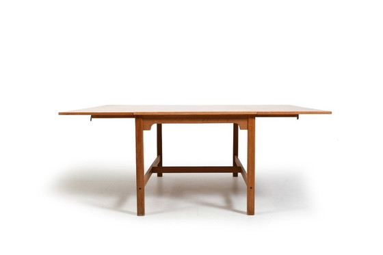 Image 1 of Zeldzame Børge Mogensen bibliotheektafel 6281 in eikenhout