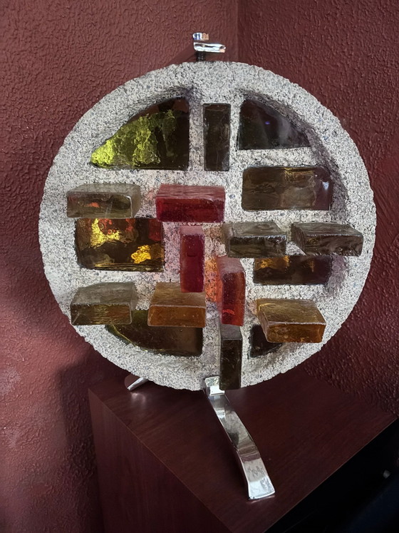Lampe patte de verres, Autre, Multicolore (photo 2 sur 5)