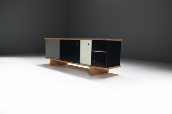 Image 1 of Rare Nuage 526 Bloc Sideboard by Charlotte Perriand for Cassina (i Maestri) Italy