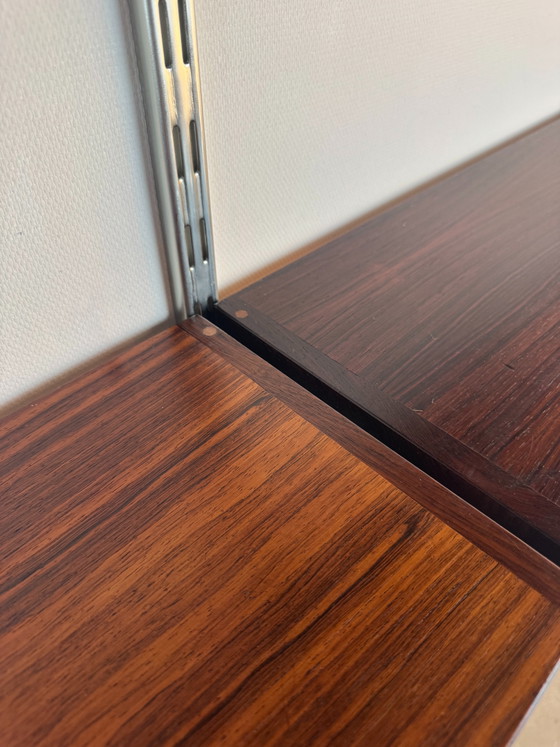 Image 1 of Kai Kristiansen palissander wandsysteem van Feldballes Møbelfabrik – Deense modulaire elegantie