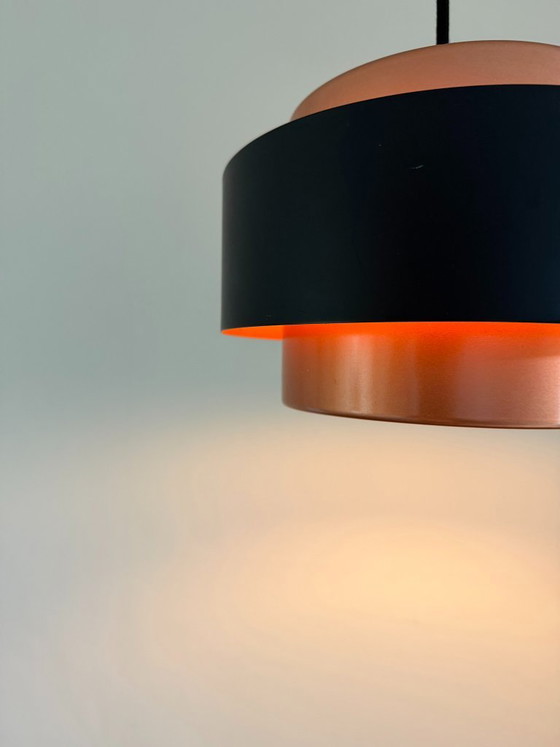 Vintage Fog & Morup Juno Pendant - Jo Hammerborg - Danish Design Lamp – Fog & Mørup, Pendant lamps, Aluminium (photo 4 of 11)