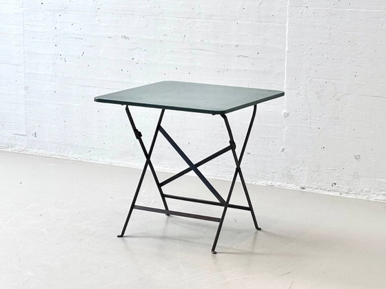 Image 1 of Folding metal garden tables, 1950s