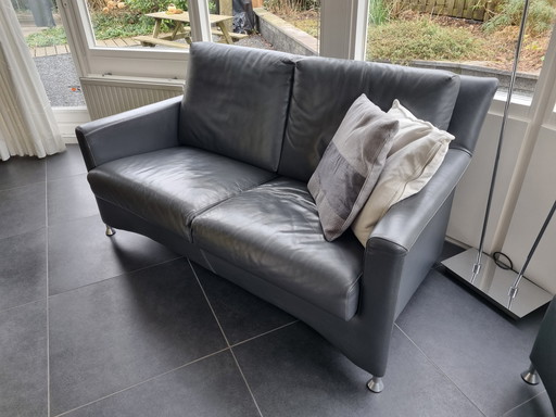 Leolux Paian 2-Sitzer Sofa, Leder