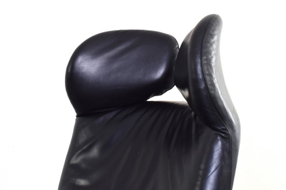 Wink leren stoel van Toshiyuki Kita voor Cassina, jaren 80. – Fauteuils, Plastic, Leather (photo 9 of 18)