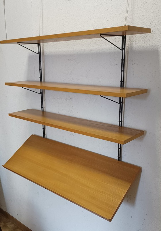 Impresionante estante de pared de la década de 1960 – Armarios de pared, Metal, Wood, Vintage (photo 5 of 11)