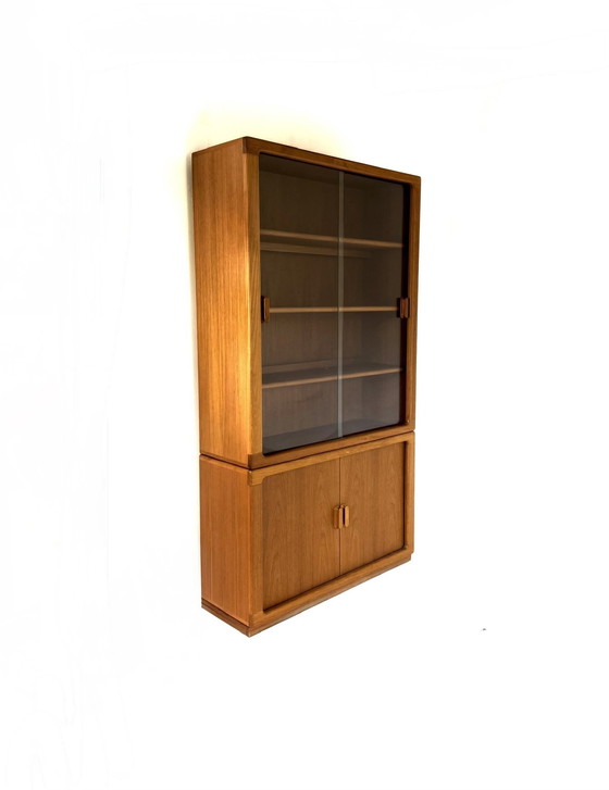 Image 1 of Vintage XL Danish display cabinet, Silkeborg Møbelfabrik '70