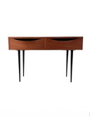 Mobiletto da parete vintage in teak anni '60