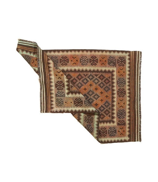 130x90cm Vintage Kelim Alter Stil 100 % Wolle Kelim Tapijt Maimana