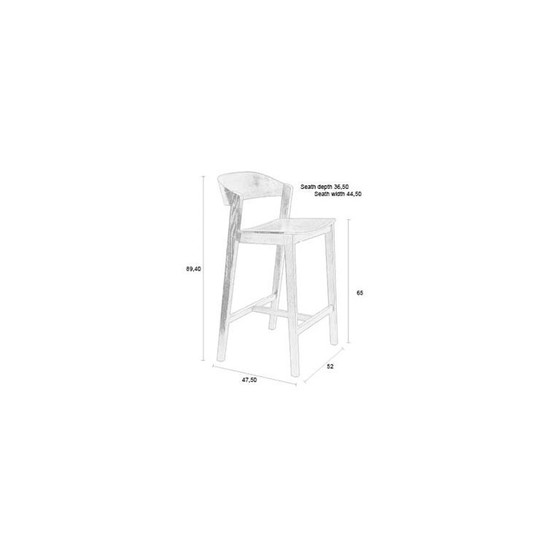 Image 1 of Housecraft Living Wooz Bar Stool x 2 Chairs