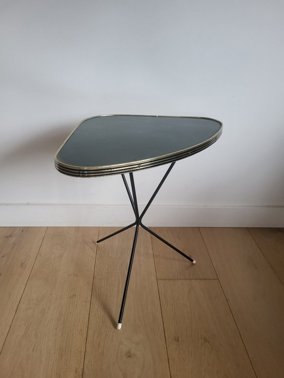 Image 1 of Tavolino laterale vintage a treppiede, anni '50