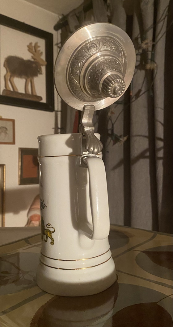 Image 1 of Boccale da birra, boccali da birra vintage, Baviera, Germania