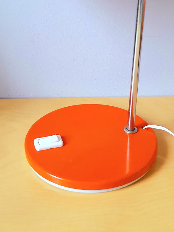 Image 1 of Orange EyeBall Lamp 1970