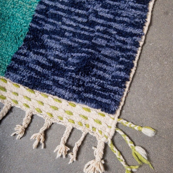 Magnificent custom-made handmade Berber rug with colorful patterns, 1.5/2.5 m – Alberto Bazzani (photo 3 of 5)