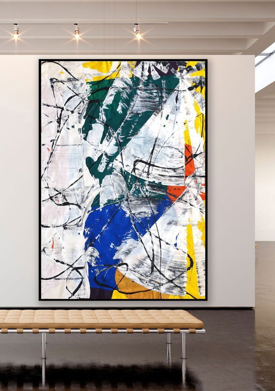 Image 1 of Jürgen Angeler - Mountain Forest - 200 x 140 cm