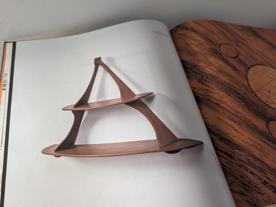 Image 1 of Wall Shelf Attributed to Peder Moos, Denmark, 1950s