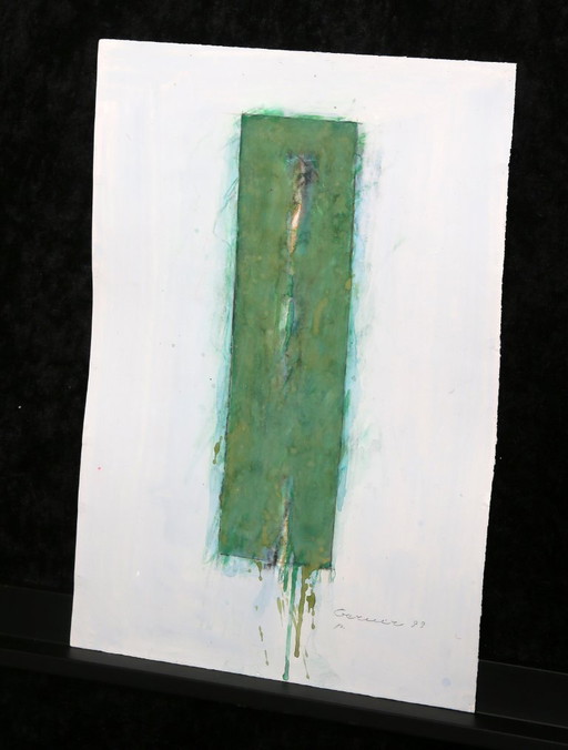 Flat Spaces - Berner, Bernd, o.T, aus 1999 in Grün