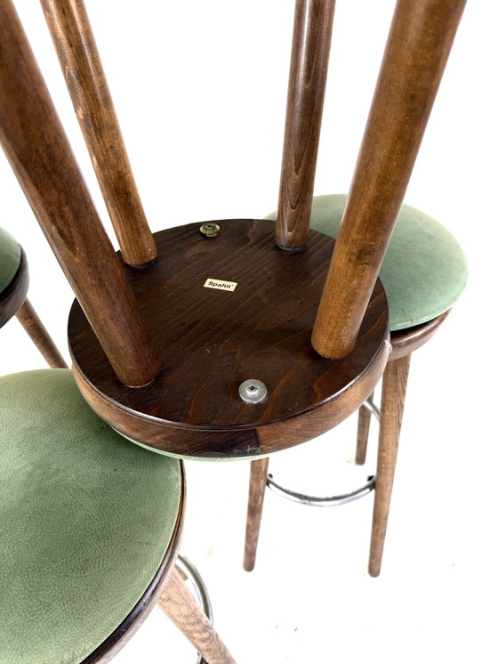 Image 1 of 4 sgabelli da bar vintage, Spahn Stadtlohn '60
