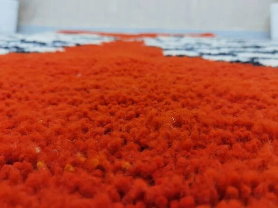 Tapis berbère marocain décoré 250cm x 150cm (photo 5 of 10)
