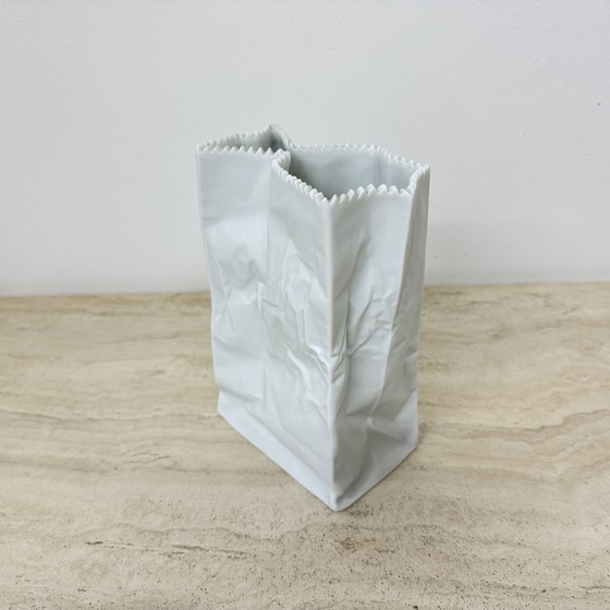 Image 1 of Rosenthal Paper Bag Vase by Tapio Wirkkala, 1970’s