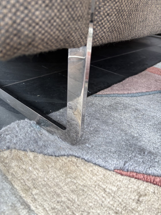 Image 1 of Artifort 3 boutons, ploegwol bruine