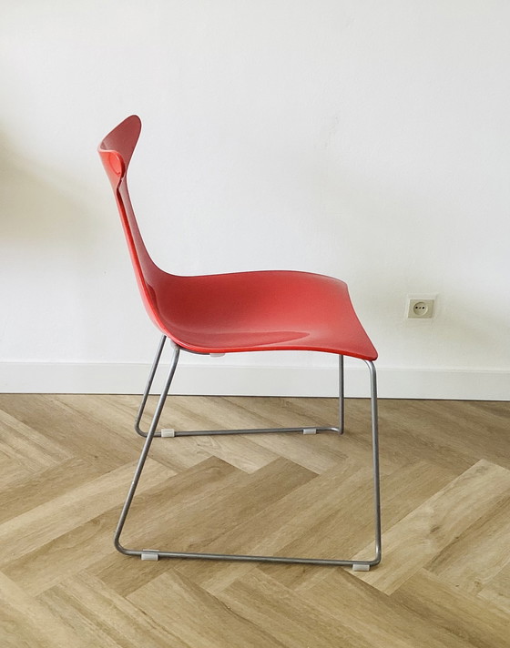 Image 1 of Sedia Delfy rossa