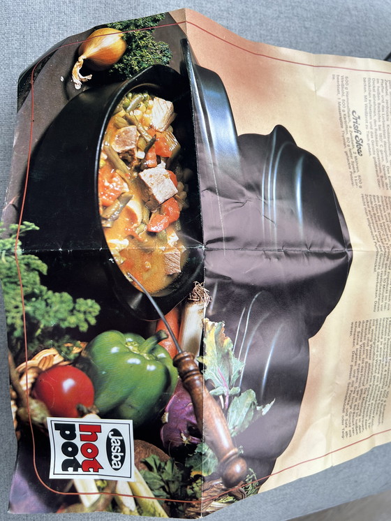 Image 1 of Vintage Jasba Hotpot casserole ceramic cocotte