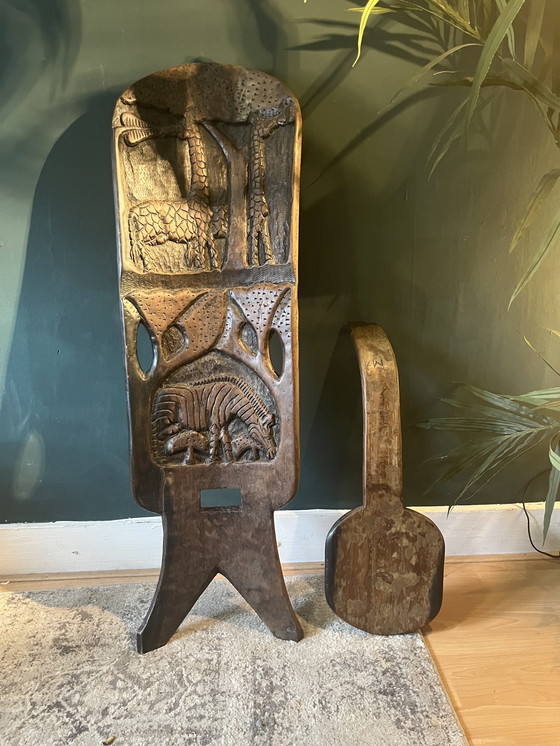 Image 1 of African chair vintage