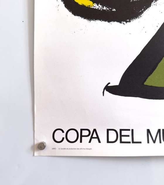 Image 1 of 🏆 Spanje 82 – Originele poster van Joan Miró | 95 x 60 cm | Spanje