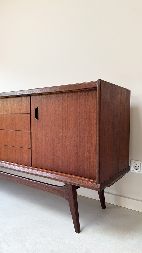 Image 1 of Vintage wooden sideboard by Ernst Dieter Hilker